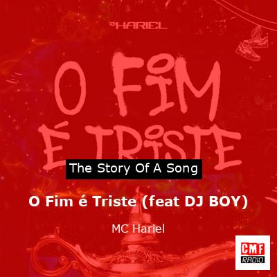 The story and meaning of the song O Fim é Triste feat DJ BOY MC