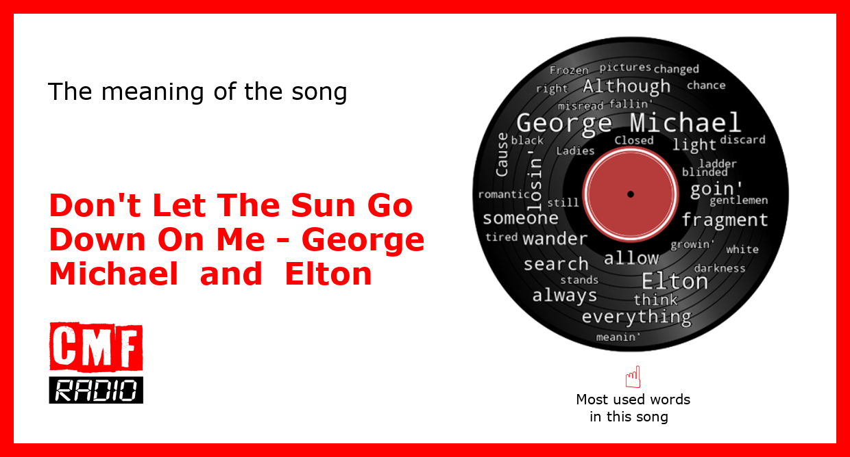 Don T Let The Sun Go Down On Me übersetzung