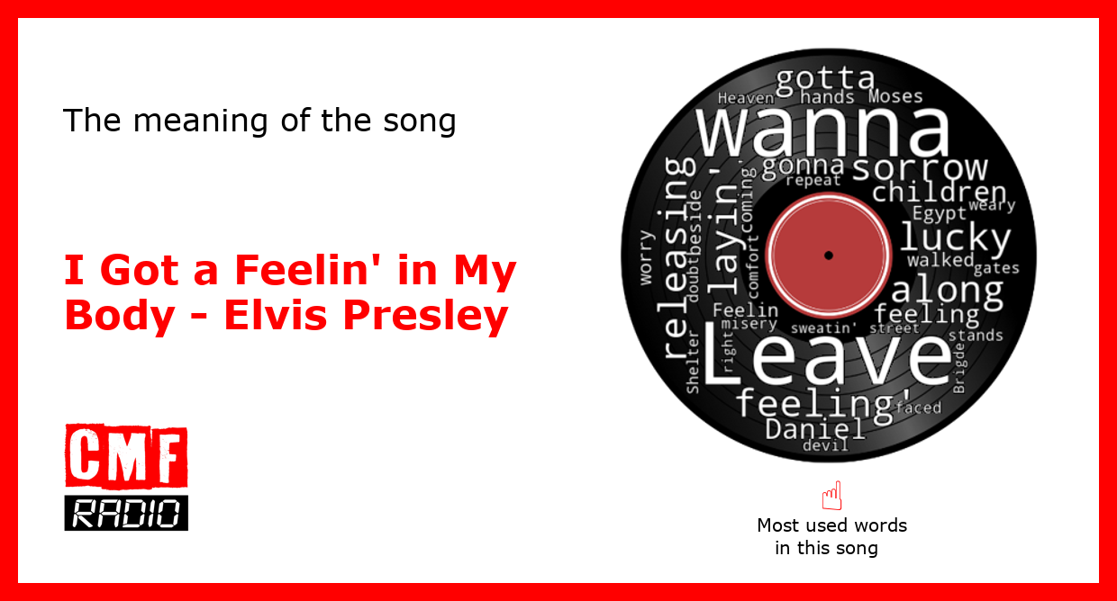 The story of the song I Got a Feelin' in My Body by Elvis Presley