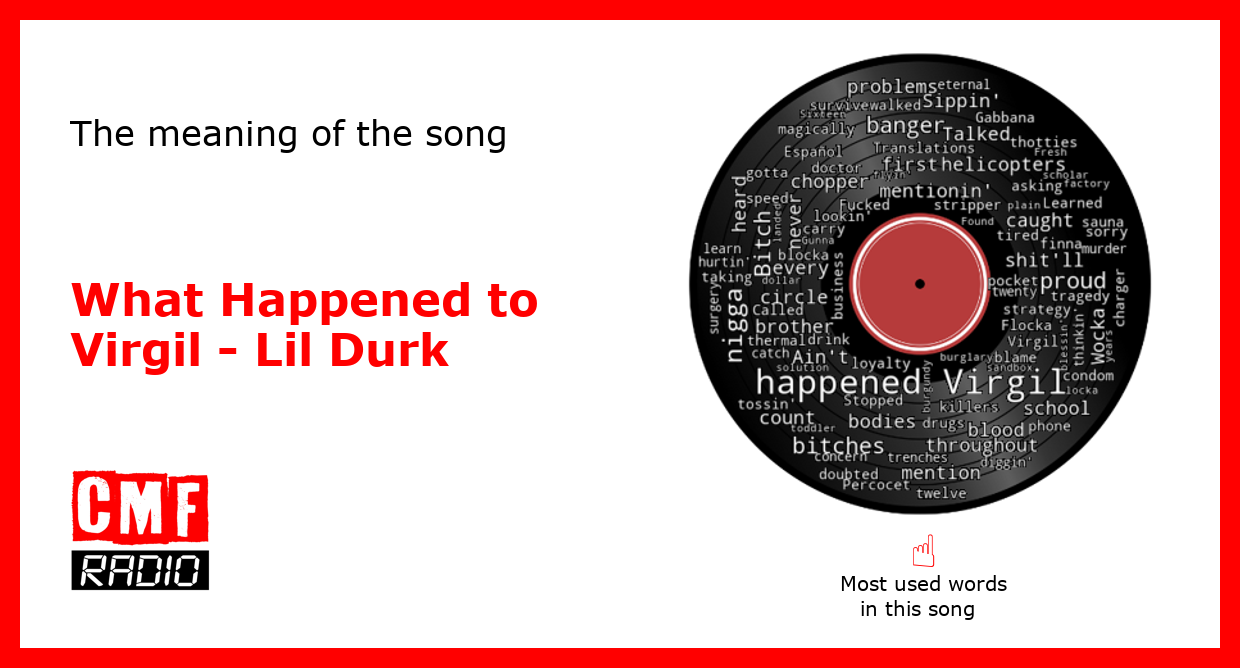 The story of the song What Happened to Virgil by Lil Durk