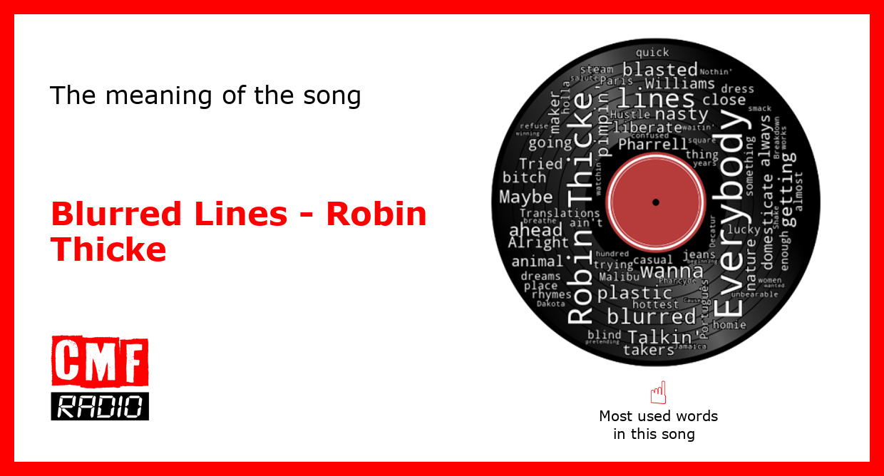 The story of the song Blurred Lines - Robin Thicke