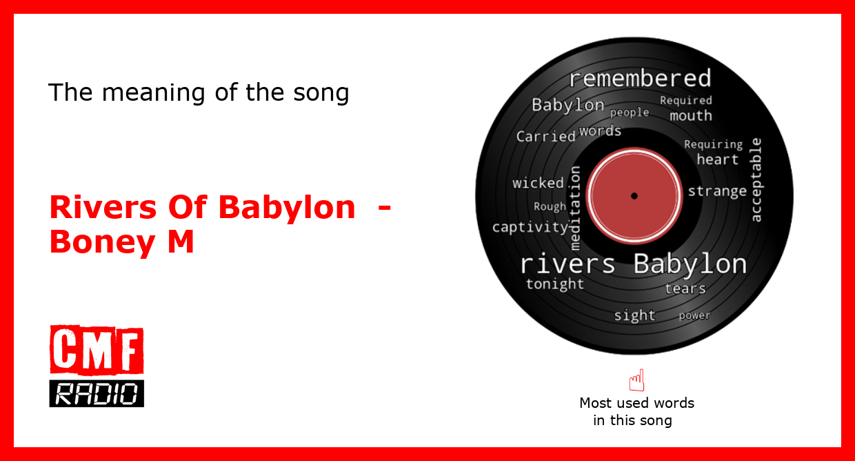 The story of the song Rivers Of Babylon - Boney M