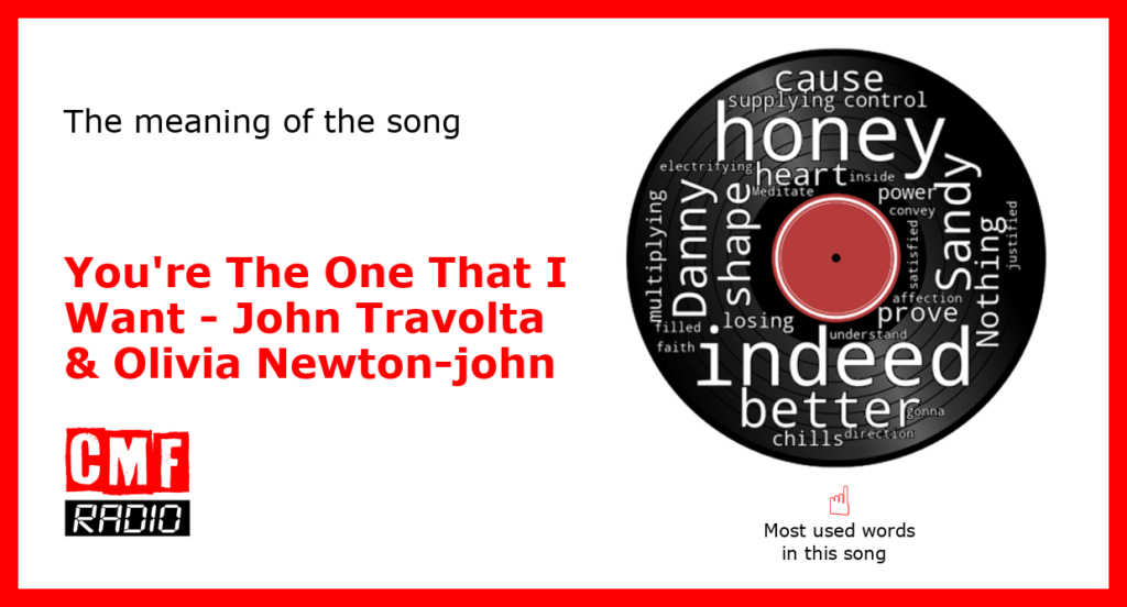 Youre The One That I Want John Travolta Olivia Newton john KWcloud final