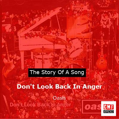 final cover Dont Look Back In Anger Oasis