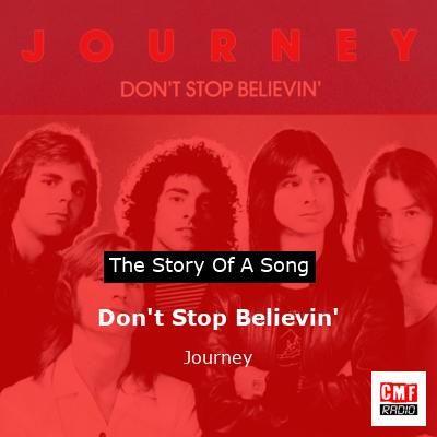 final cover Dont Stop Believin Journey
