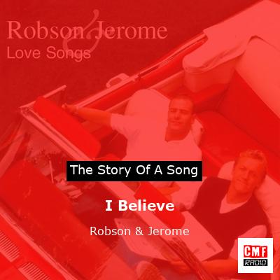final cover I Believe Robson Jerome
