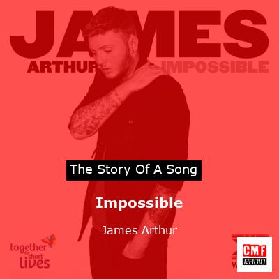 final cover Impossible James Arthur