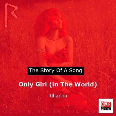 final cover Only Girl in The World Rihanna