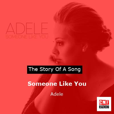The story of the song Someone Like You - Adele
