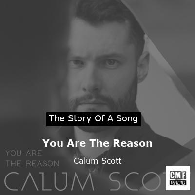 story of a song - You Are The Reason - Calum Scott