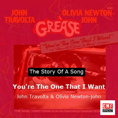 final cover Youre The One That I Want John Travolta Olivia Newton john