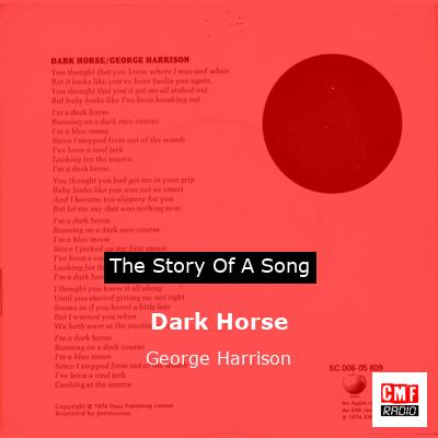 story of a song - Dark Horse - George Harrison