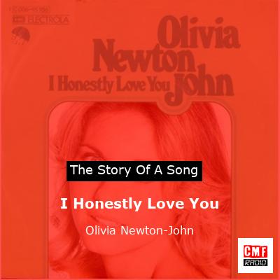 story of a song - I Honestly Love You - Olivia Newton-John