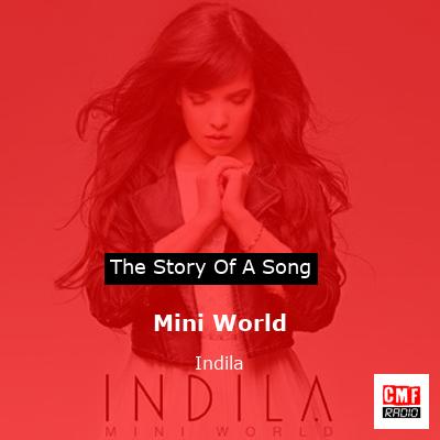 story of a song - Mini World - Indila