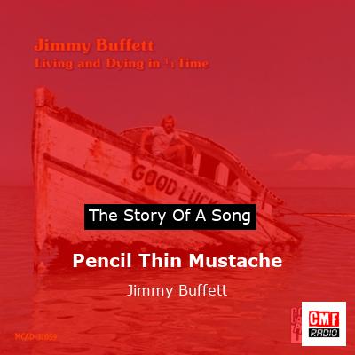story of a song - Pencil Thin Mustache - Jimmy Buffett