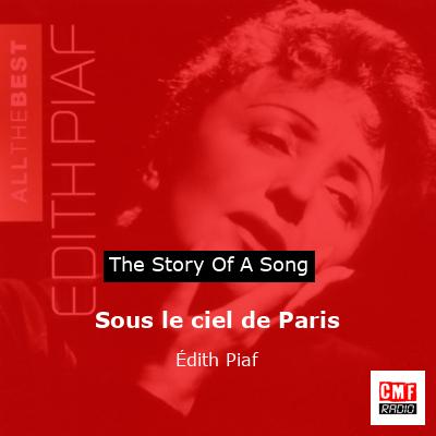 Sous le ciel de Paris – Édith Piaf