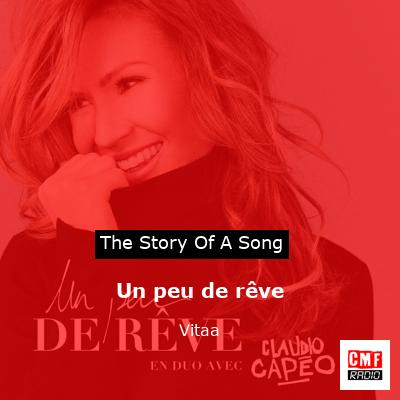 story of a song - Un peu de rêve - Vitaa