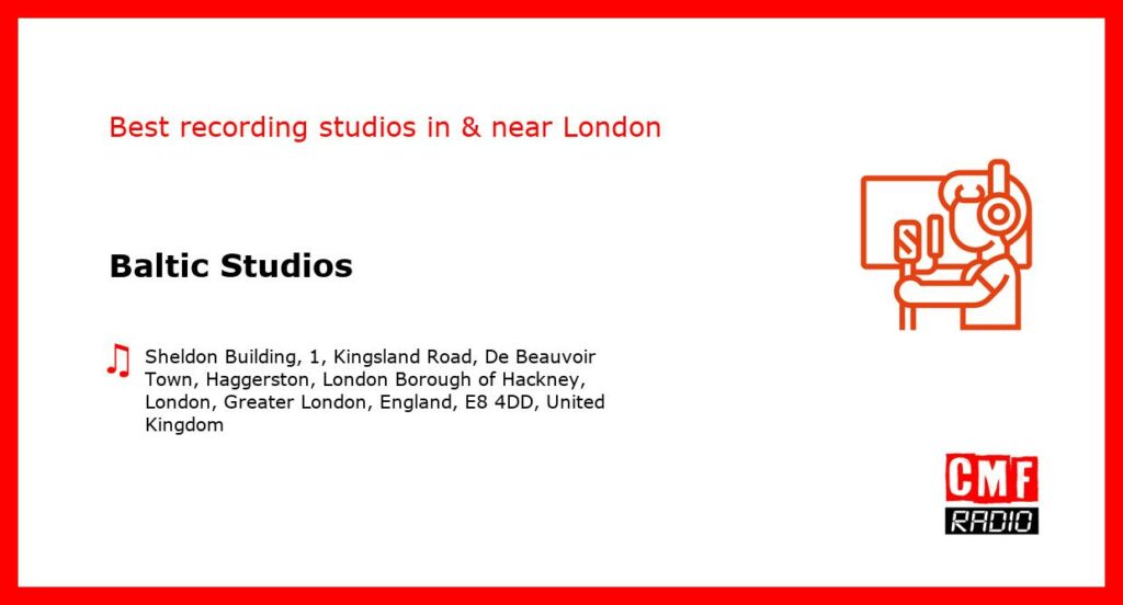 Baltic Studios - recording studio  in or near London