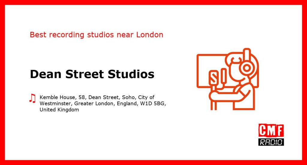 Dean Street Studios - recording studio  in or near London