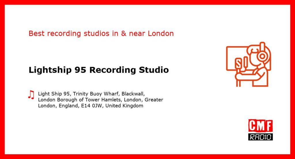 Lightship 95 Recording Studio - recording studio  in or near London