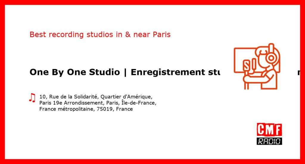 One By One Studio | Enregistrement studio | Studio de musique | Studio de mixage