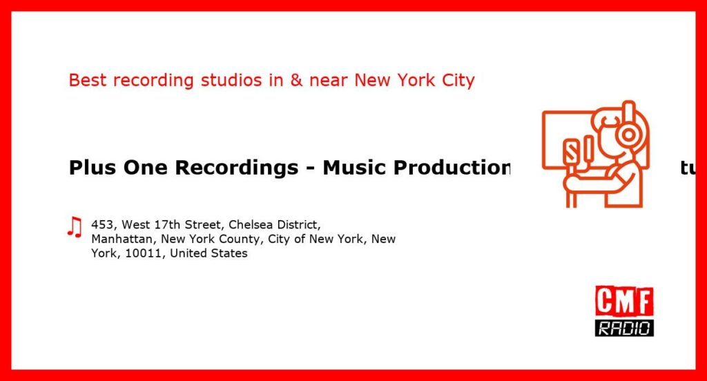 Plus One Recordings - Music Production & Recording Studio - recording studio  in or near New York City