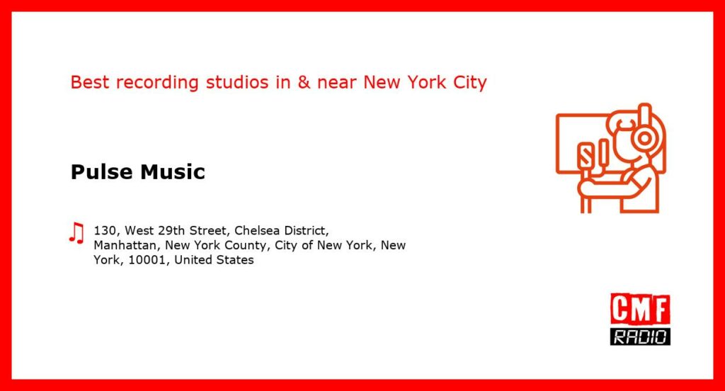 Pulse Music - recording studio  in or near New York City