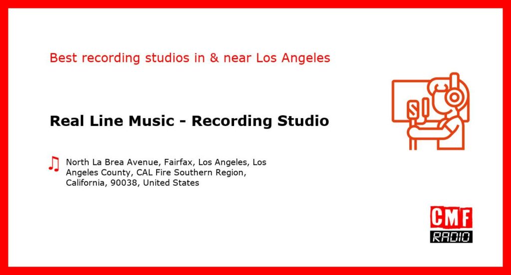 Real Line Music - Recording Studio - recording studio  in or near Los Angeles