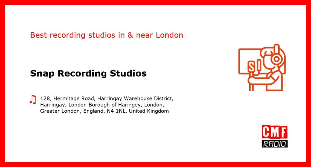 Snap Recording Studios - recording studio  in or near London
