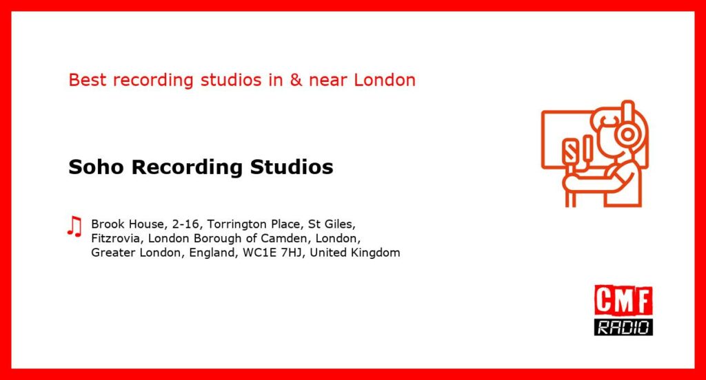 Soho Recording Studios - recording studio  in or near London