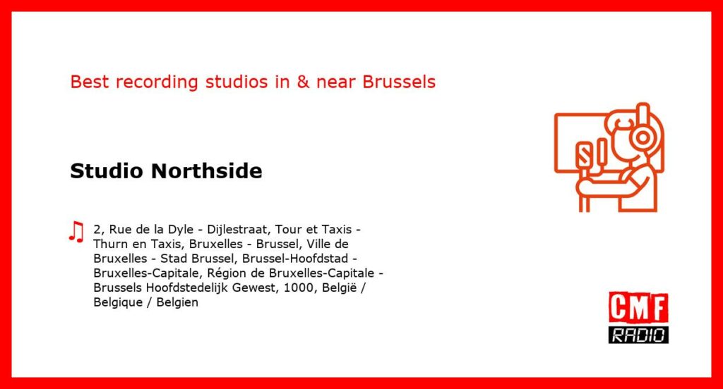 Studio Northside - recording studio  in or near Brussels