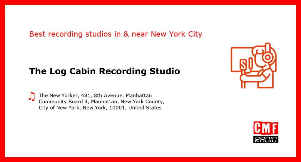 The Log Cabin Recording Studio - recording studio  in or near New York City