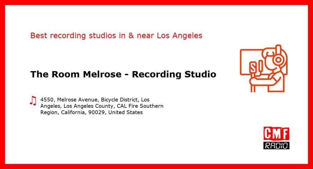 The Room Melrose - Recording Studio - recording studio  in or near Los Angeles