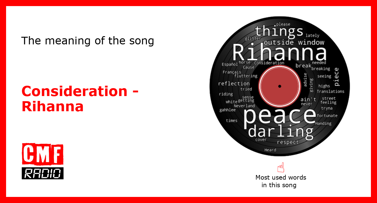 Rihanna – Consideration Lyrics