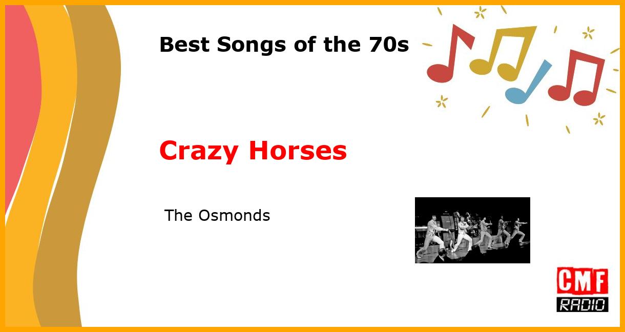 Best of 1970s: Crazy Horses -  The Osmonds