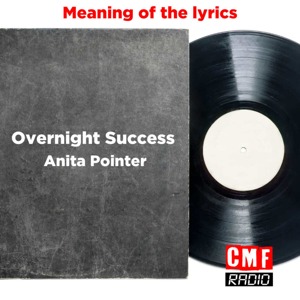 Meaning of the lyrics Overnight Success Anita Pointer