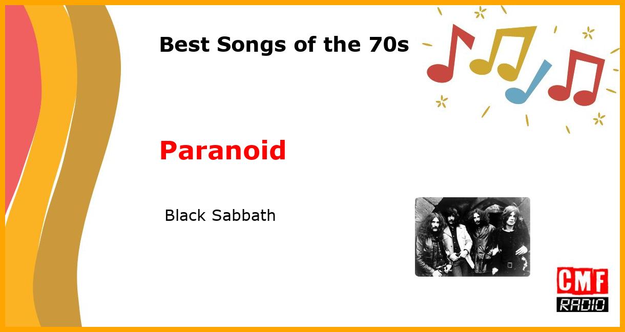 Best of 1970s: Paranoid -  Black Sabbath