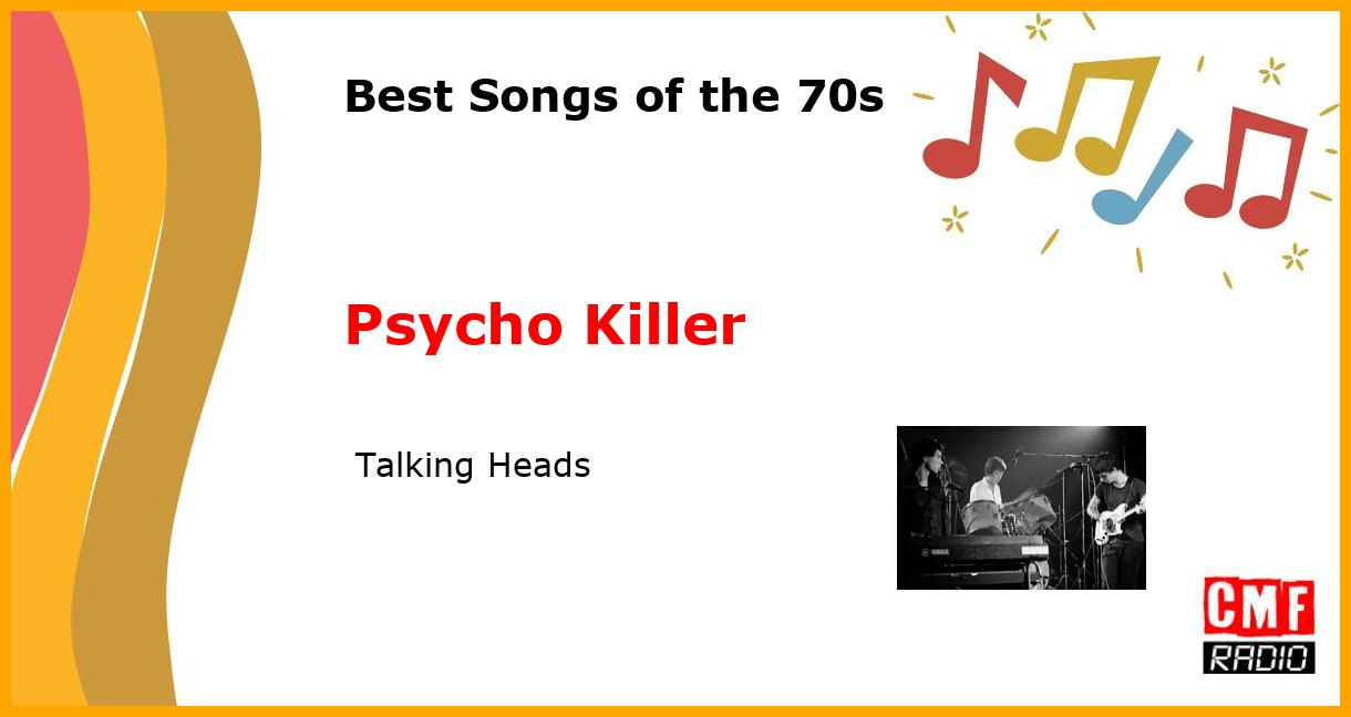Best of 1970s: Psycho Killer -  Talking Heads