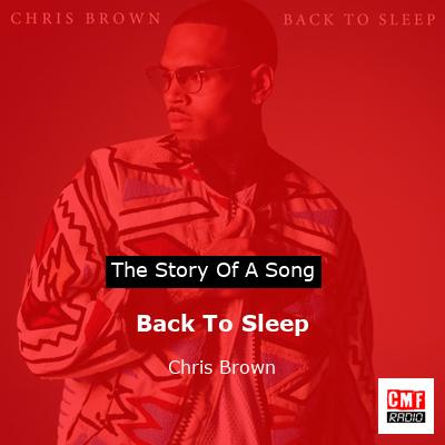 Back To Sleep – Chris Brown