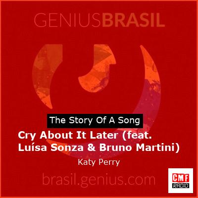 Story of the song Cry About It Later (feat. Luísa Sonza & Bruno Martini) - Katy Perry