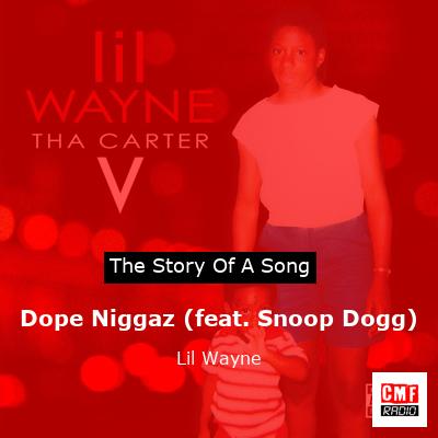Story of the song Dope Niggaz (feat. Snoop Dogg) - Lil Wayne