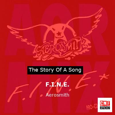 Story of the song F.I.N.E. - Aerosmith
