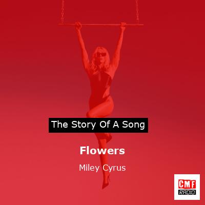 Story of the song Flowers - Miley Cyrus