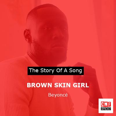 Story of the song BROWN SKIN GIRL - Beyoncé
