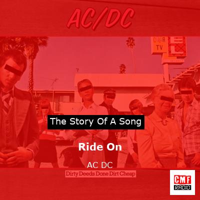 Story of the song Ride On - AC DC