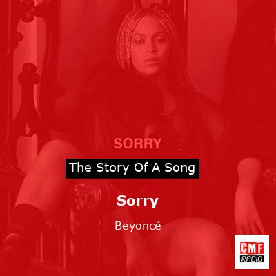 Story of the song Sorry - Beyoncé