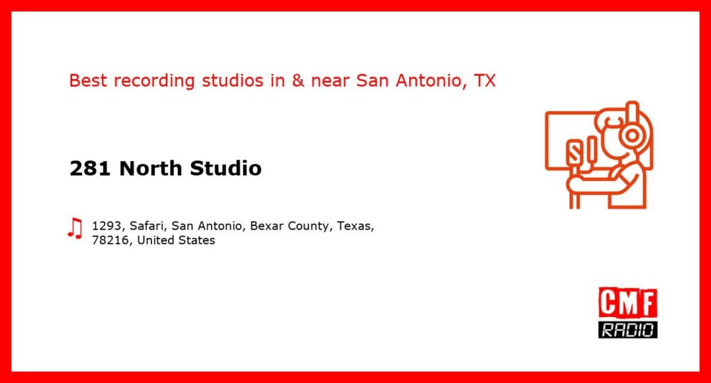 281 North Studio - recording studio  in or near San Antonio