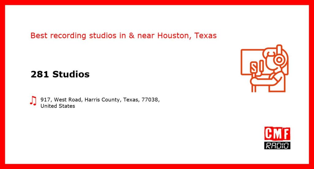 281 Studios - recording studio  in or near Houston