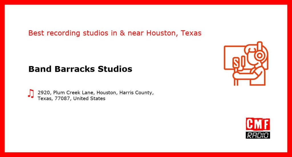 Band Barracks Studios - recording studio  in or near Houston