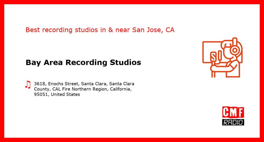 Bay Area Recording Studios - recording studio  in or near San Jose